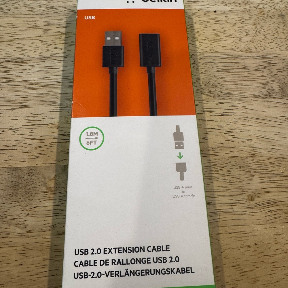 Sabrent USB 2.0 Extension Cable - Black